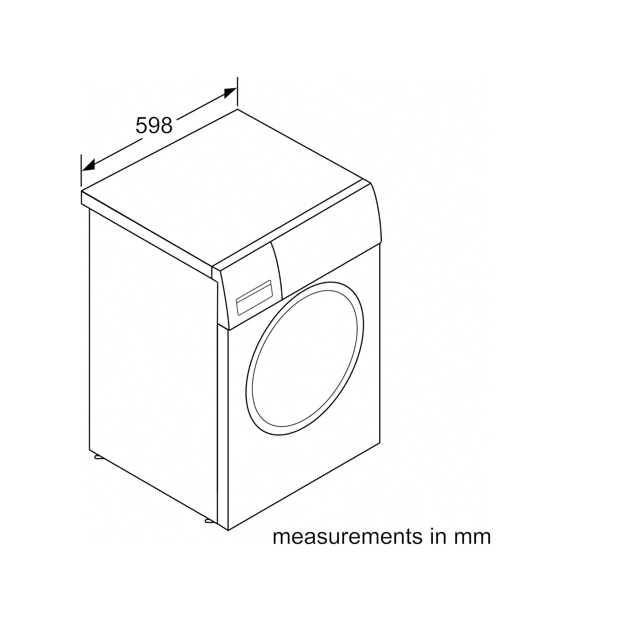 Bosch Series 4 Front Load Washing Machine 9kg 1400RPM Silver Inox WGA1440XGC