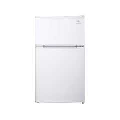 evvoli Top Mount Refrigerator 100 L – Adjustable Legs Interior Light & Manual Defrost EVRFM-100W