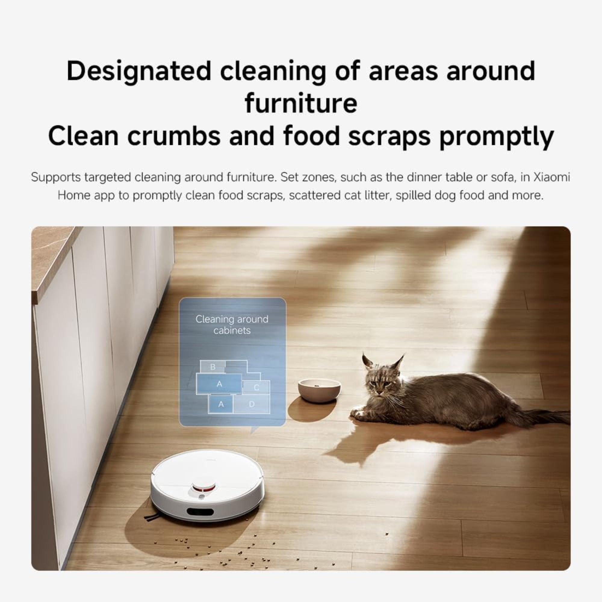 Xiaomi Robot Vacuum H40 10000Pa LDS Navigation Smart Mapping Auto Dust Emptying Voice Control