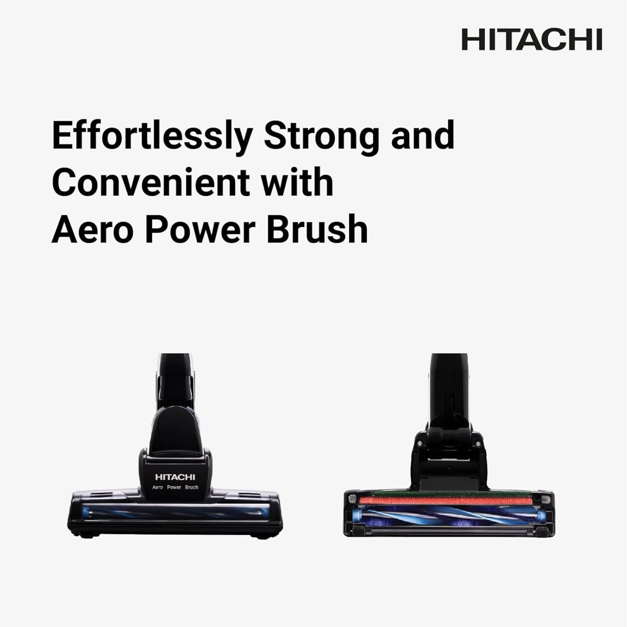 Hitachi Drum Vacuum Cleaner 2200W 21L Aero Power Brush Blower Function Washable Filter CV965NBLGCM