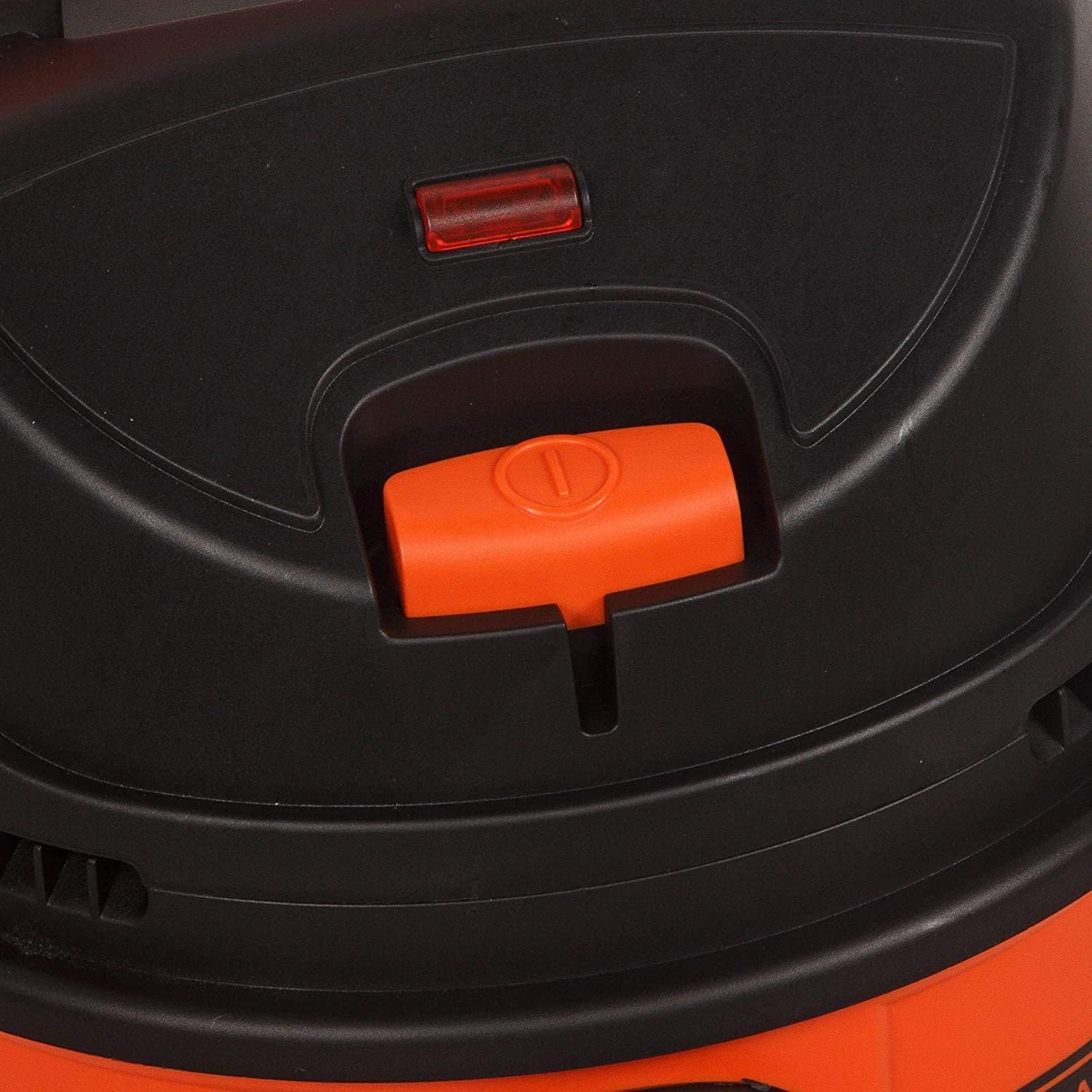 Black & Decker 1200W 10 Liter Wet and Dry Tank Drum Vacuum Cleaner, Orange/Black - WDBD10-B5