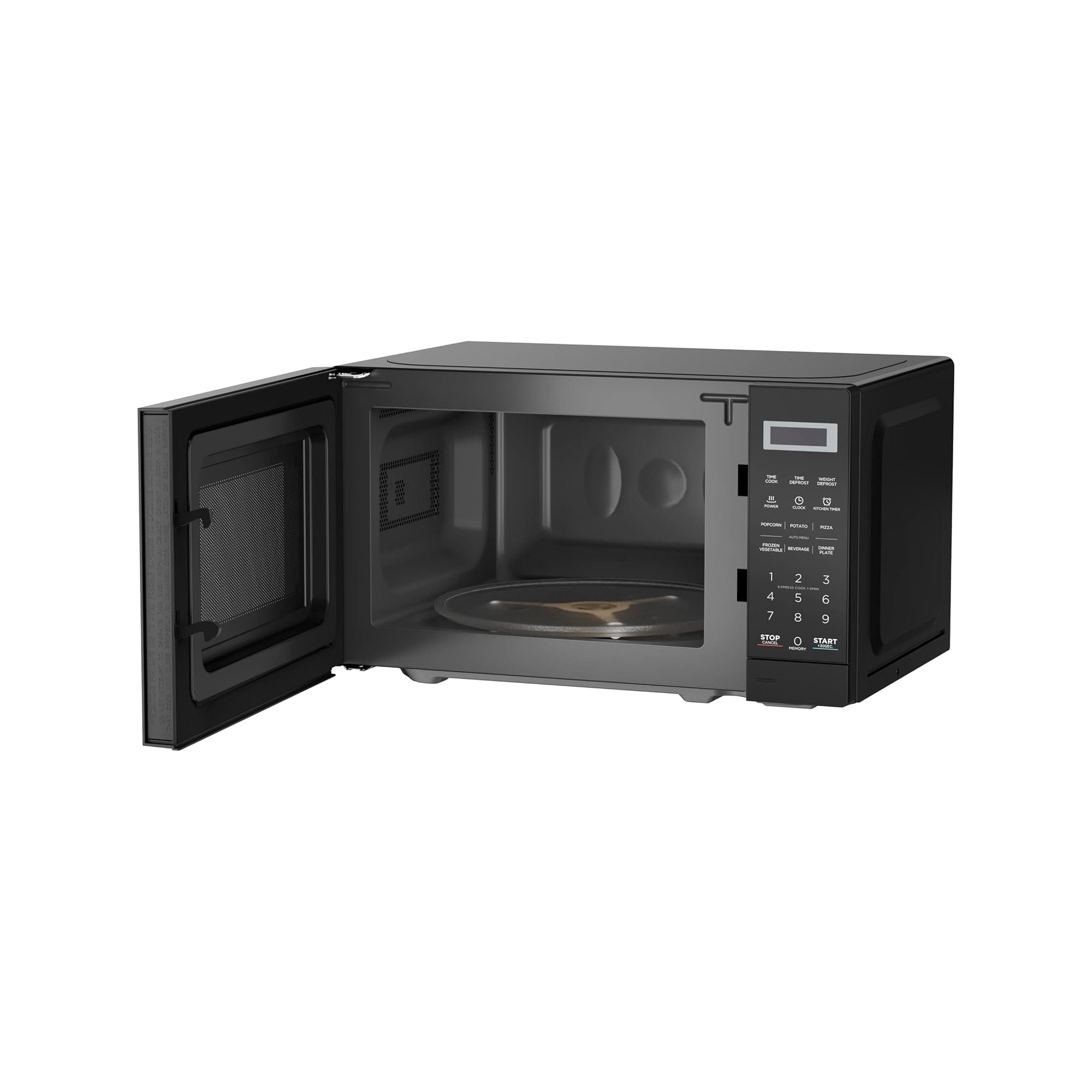 Midea 20 Liter Solo Microwave Oven – 700W Digital Touch Control Auto Menu Child Lock EM721BK