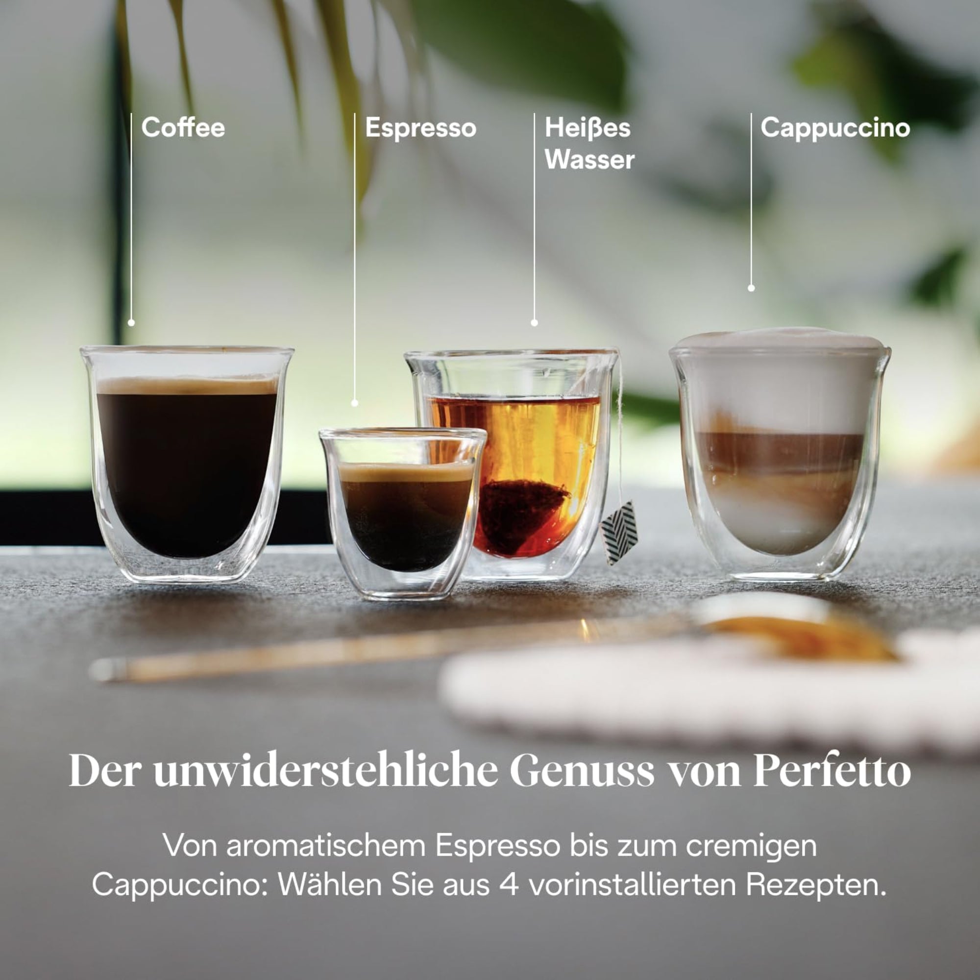 De'Longhi Magnifica Start Fully Automatic Espresso Machine  LatteCrema 13 Grinder Settings 8+ Hot & Iced Beverages ECAM222.60.BG