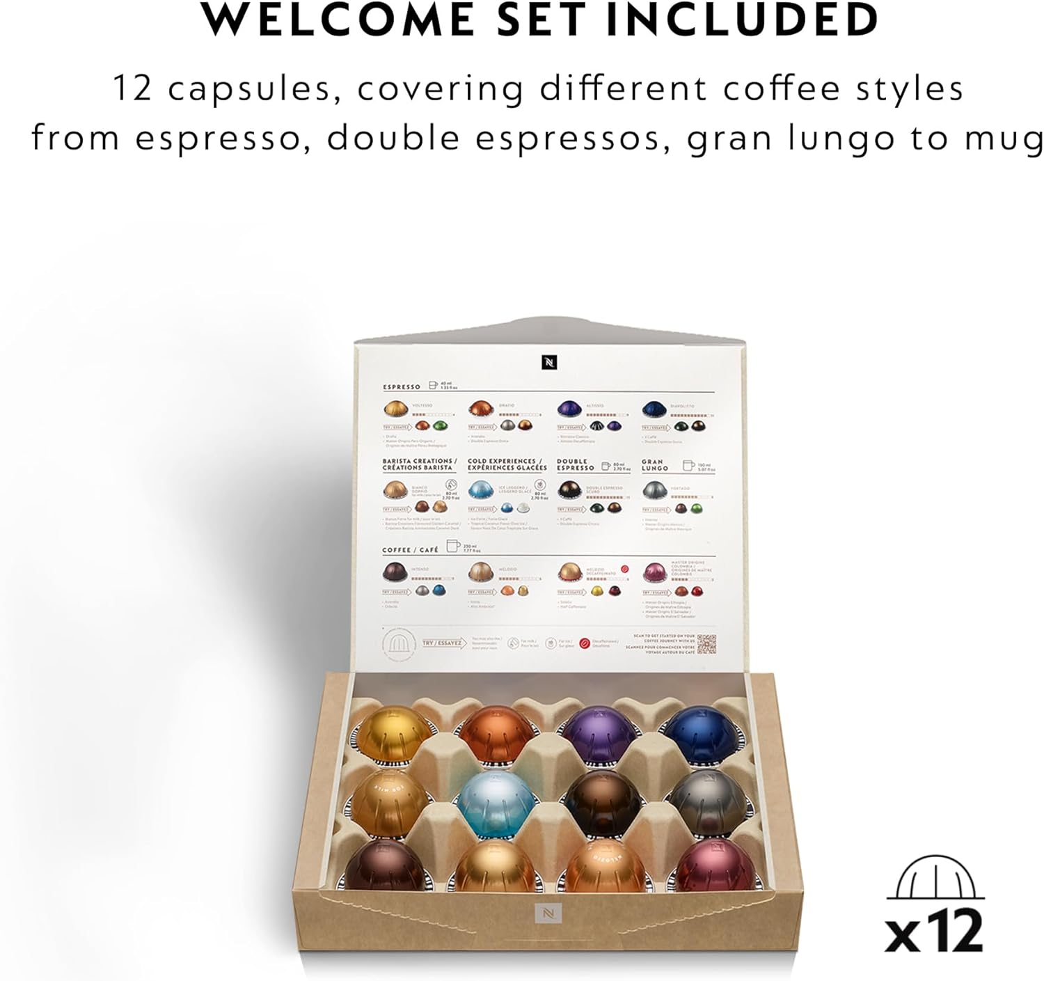 Nespresso Vertuo Pop Coffee Machine by Nespresso - Vibrant Mango Yellow Design, Automatic Capsule System, UAE Version