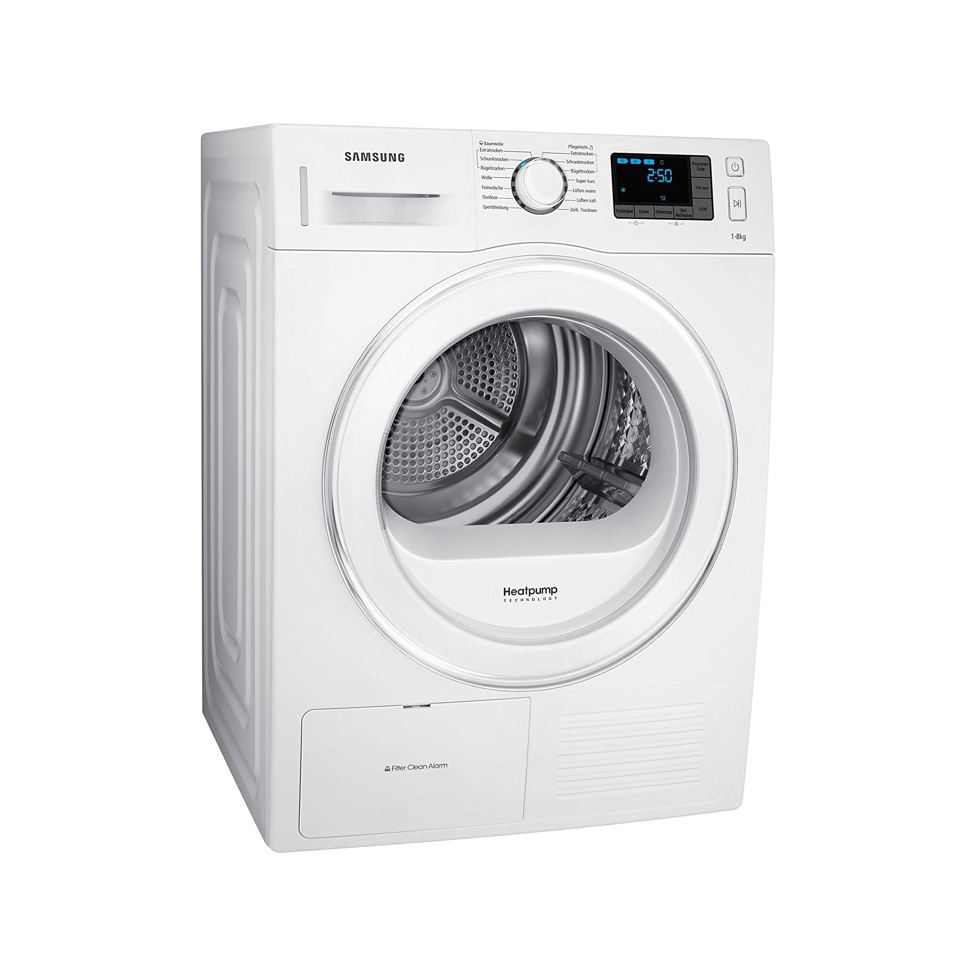 Samsung 8kg Heat Pump Tumble Dryer DV80 Sensor Dry Energy Efficient EU Version