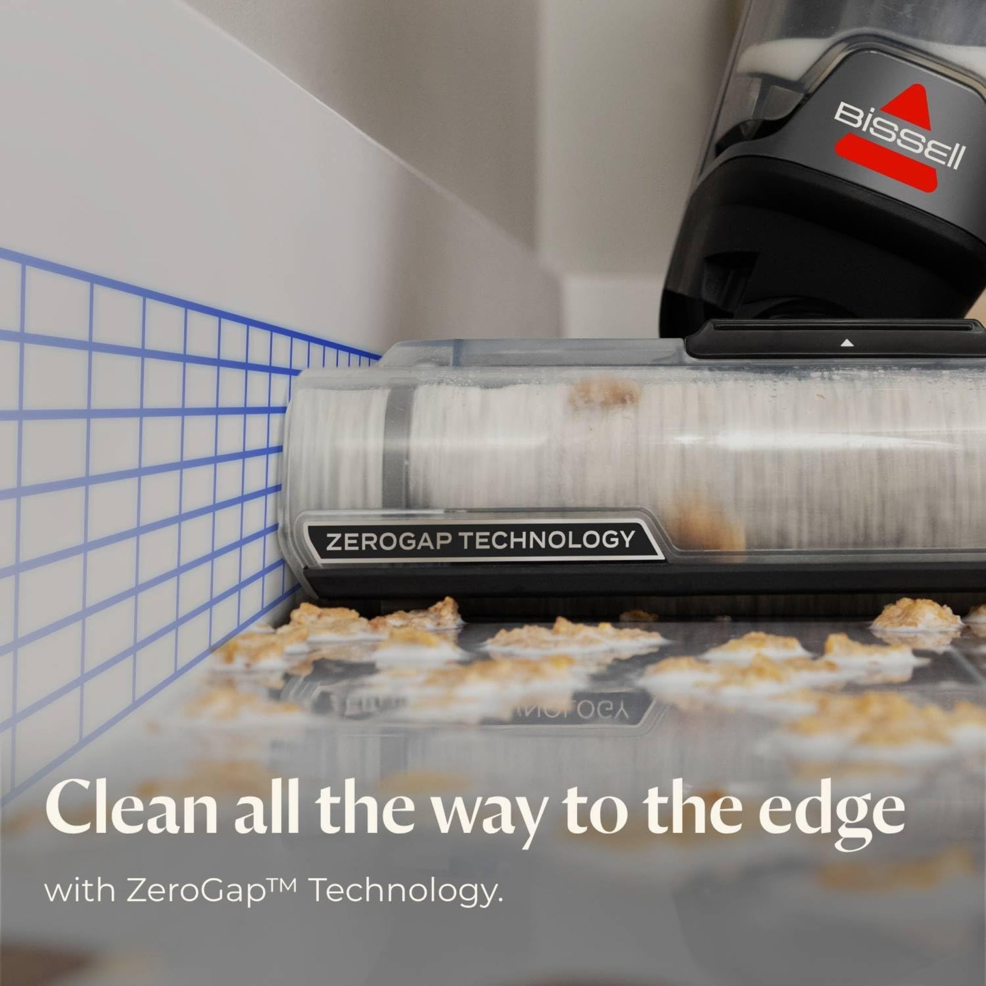 BISSELL CrossWave OmniForce Edge Cordless Wet & Dry Vacuum Cleaner ZeroGap Edge Cleaning PowerVac Mode 4000E