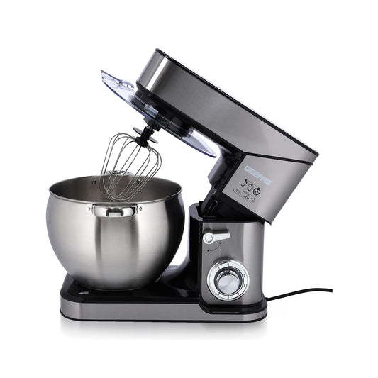Geepas Stand Mixer 2000W 10L Stainless Steel Bowl 6 Speed Pulse Tilt Head GSM43041