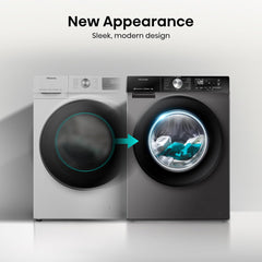 Hisense 10/6 kg Washer Dryer – 1400 RPM Inverter Motor Steam Refresh Smart WiFi WD3S1043BT