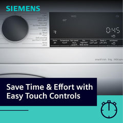 Siemens iQ300 Front Load Washing Machine 9kg 1400RPM iQdrive WG44A100GC