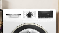 Bosch Front Load Washing Machine,  9kg, 1400RPM, Touch Control, White, German Engineering, WGA14400GC