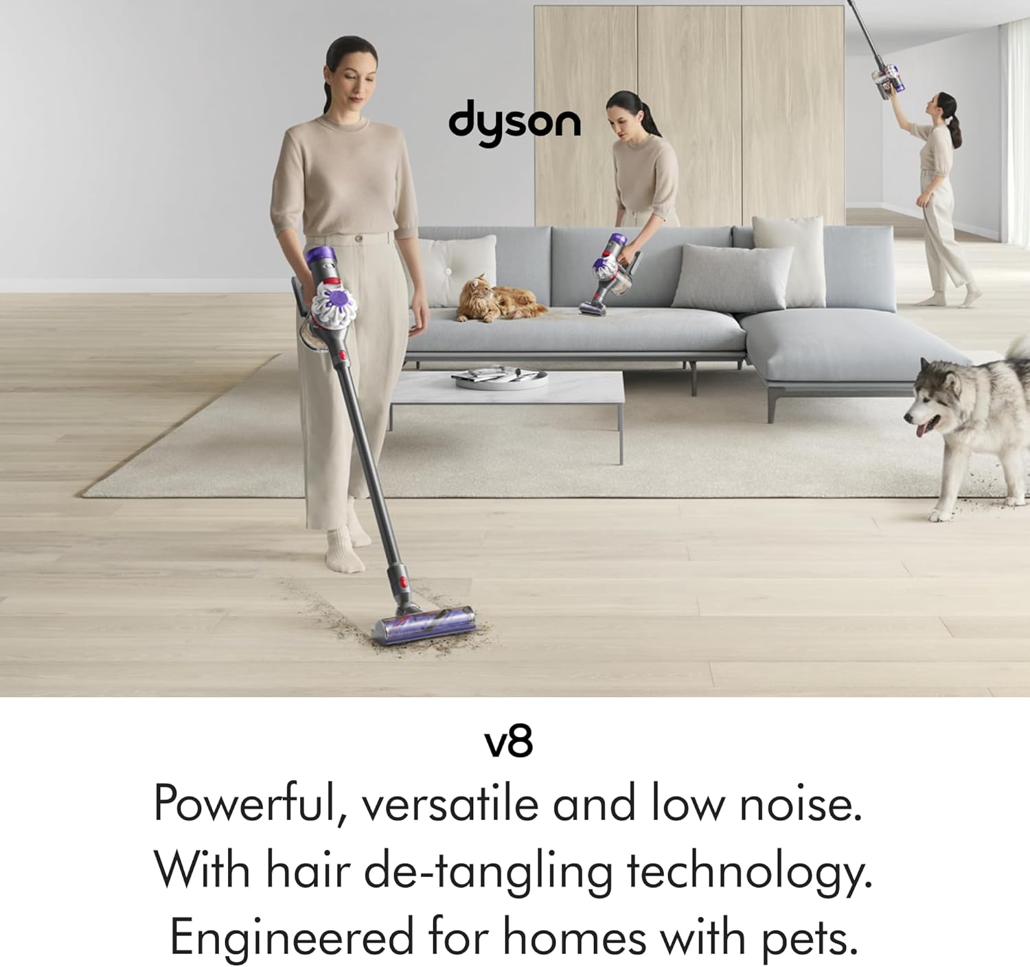 Dyson V8™ Cordless Vacuum Advanced | 2 year Dyson Warranty |492637-01 - UAE Version