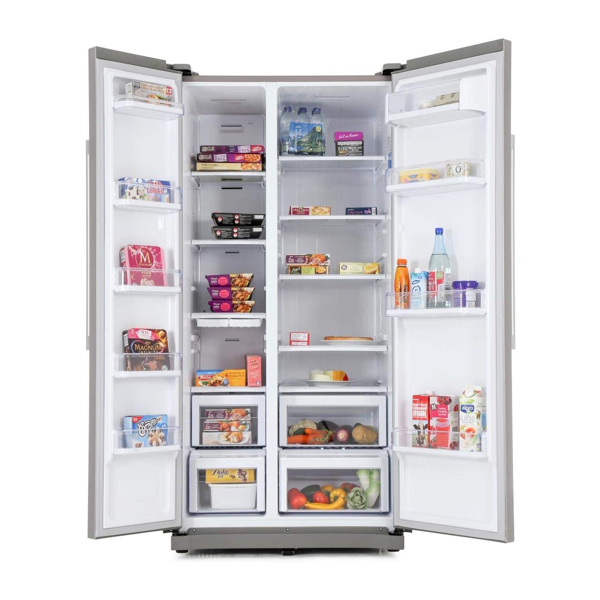 Samsung Side-by-Side Refrigerator 525L – No Frost Digital Inverter All-Around Cooling RS54N3103SA