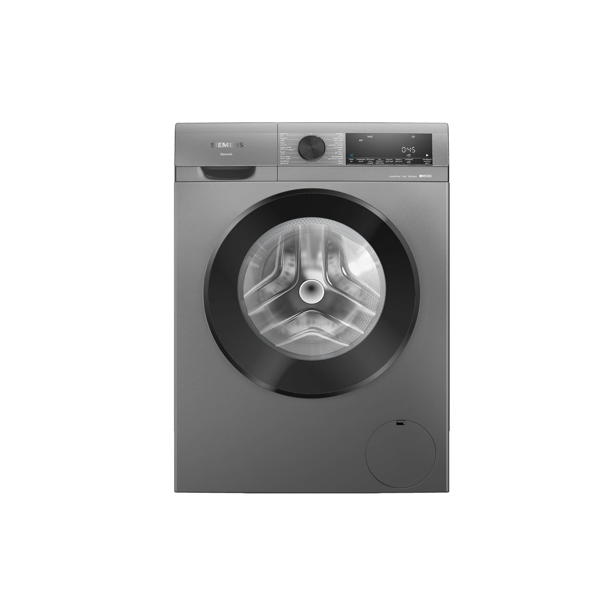 Siemens Front Load Washing Machine 9 kg – iQdrive Motor 1400 RPM & Multiple Wash Programs WG44A1ZRGC