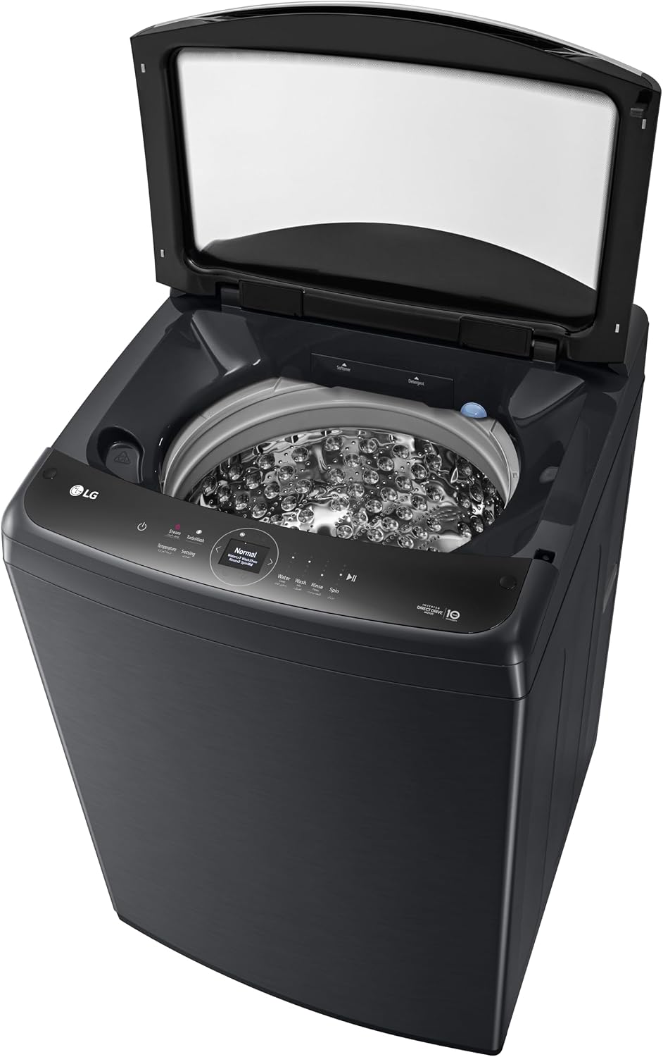 LG AI STS Drum and Lint Filter Top Load Washing Machine, 13 kg Capacity, Middle Black - T13H3SDHT2