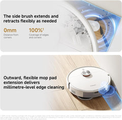 Xiaomi Robot Vacuum S40 Pro – 15,000Pa Suction, Dual-Extending Arms, LDS Navigation, Smart Carpet Detection, App Control (S20+ Upgraded)