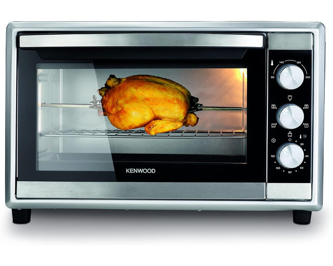 Kenwood MOM70 70L Toaster Oven, 2200W, Rotisserie & Convection, Silver