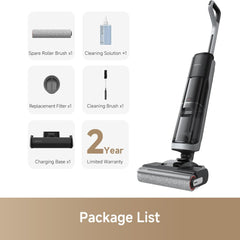 Dreame H14 Cordless Wet & Dry Vacuum Cleaner 180° Lie-Flat 18000Pa Hot Water Self-Cleaning Fast Hot Air Drying