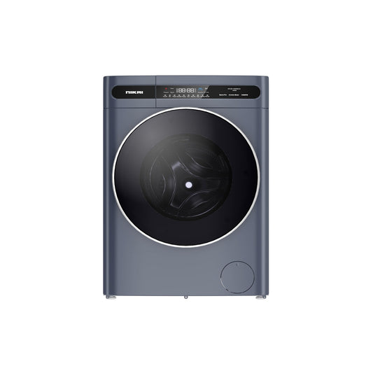 Nikai 10/6 kg Washer Dryer – 1400 RPM BLDC Inverter 18 Programs Touch Control NWM1106FDS