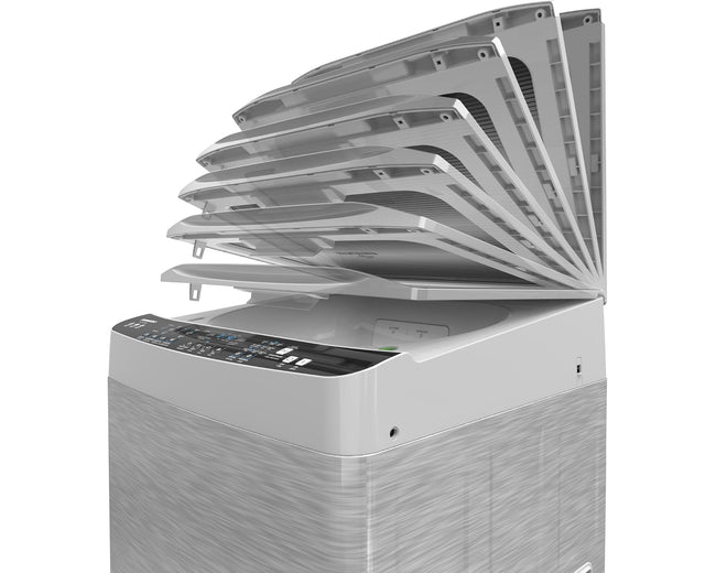 Tornado TWT-TLD17RSS 17kg Top Load Washing Machine, DDM Inverter, Silver