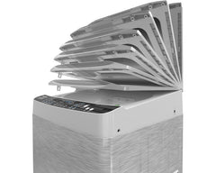 Tornado TWT-TLD17RSS 17kg Top Load Washing Machine, DDM Inverter, Silver