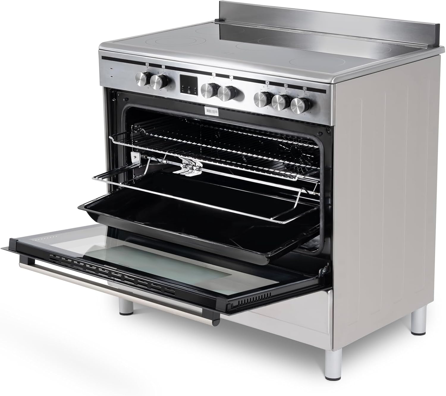 Terim 90X60 Ceramic Cooking Range, 9 Oven Function With Turbo Fan, Tervc96St
