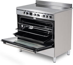 Terim 90X60 Ceramic Cooking Range, 9 Oven Function With Turbo Fan, Tervc96St