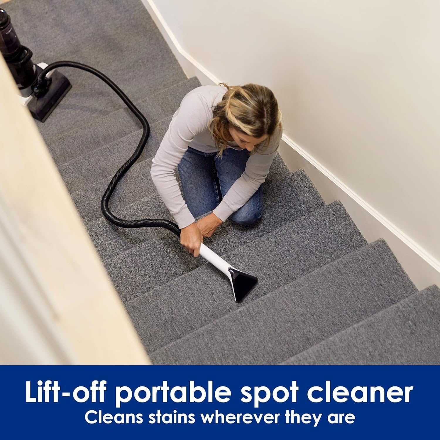Tineco Carpet One Smart Carpet Cleaner, Upholstery Spot Cleaner, Carpet Shampooer Heated Wash, Power Dry, Voice Prompts & App Connectivity, Odor-Eliminating Cleaning Formula (GCC Version)