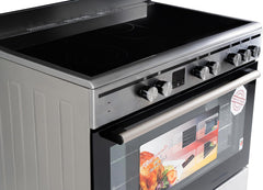 Terim 90X60 Ceramic Cooking Range, 9 Oven Function With Turbo Fan, Tervc96St