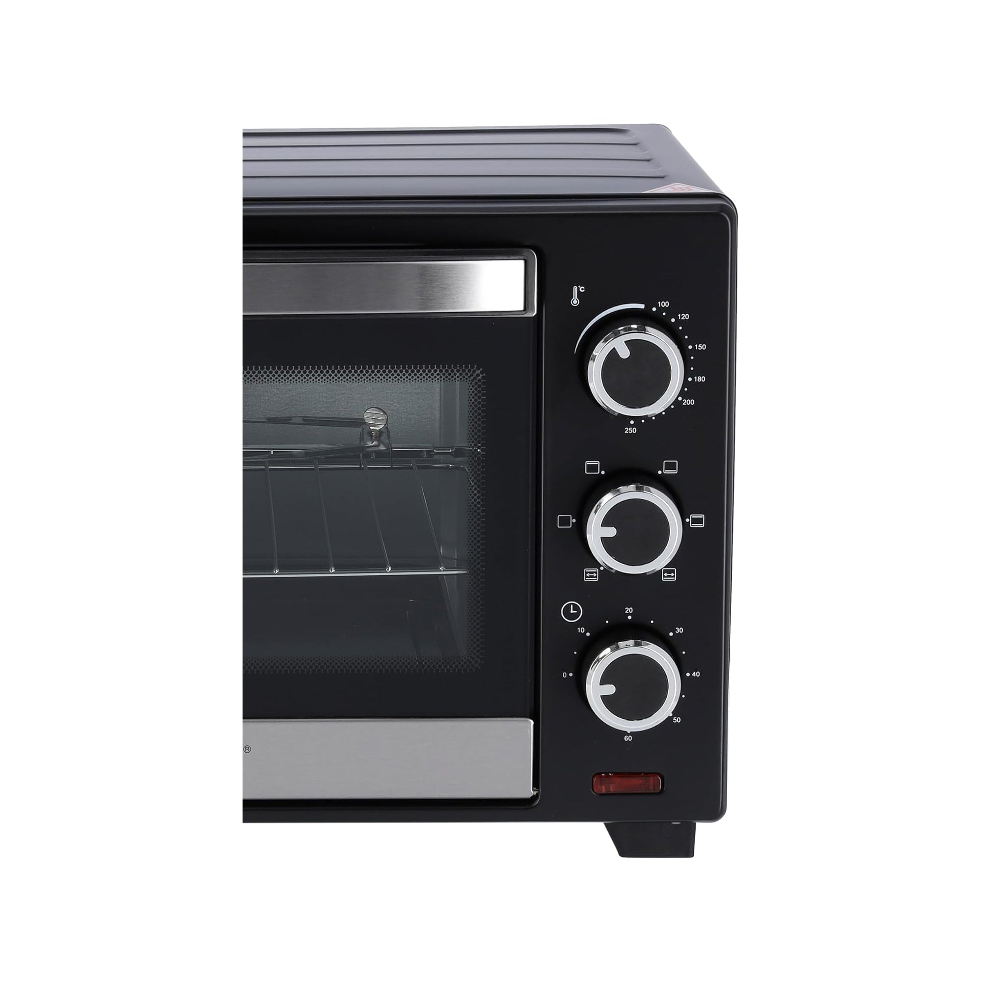 Olsenmark 24 Liter Electric Oven with Rotisserie – 1600W 6 Heating Stages 60-Min Timer Adjustable Temperature OMO2277