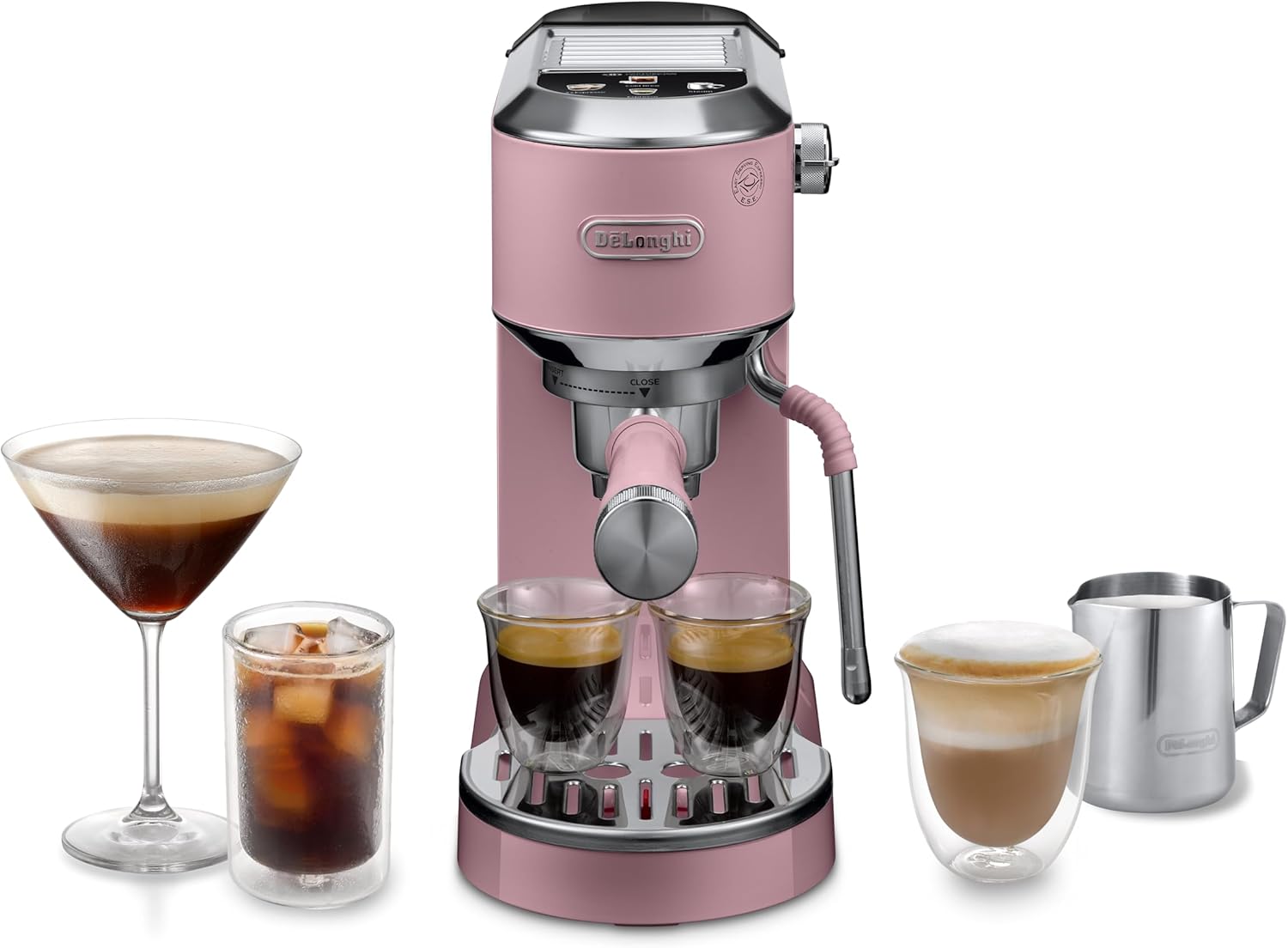 De'Longhi Dedica Duo Manual Espresso Coffee Machine EC890.PK