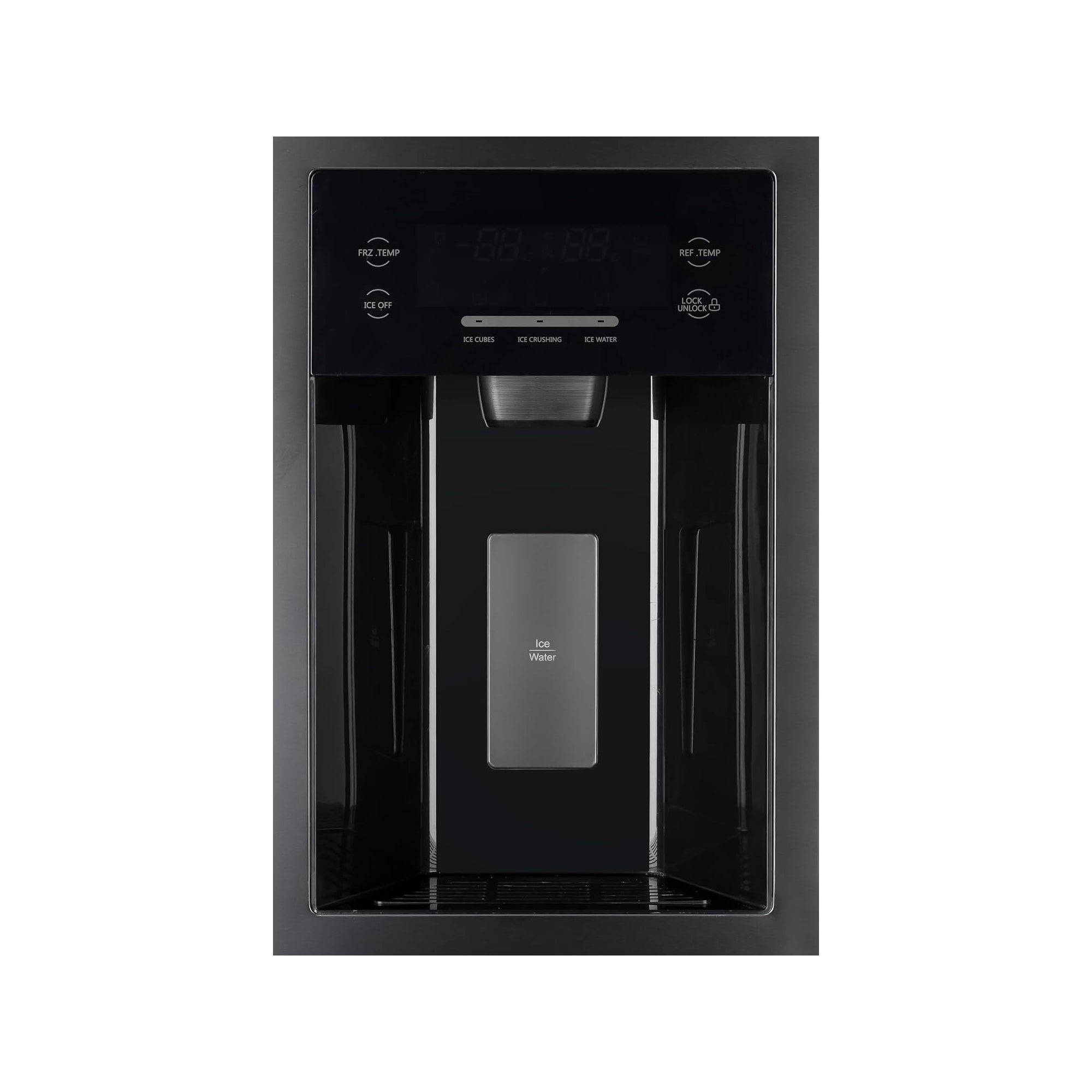 TCL Side by Side Refrigerator 775L Black C775SBIM