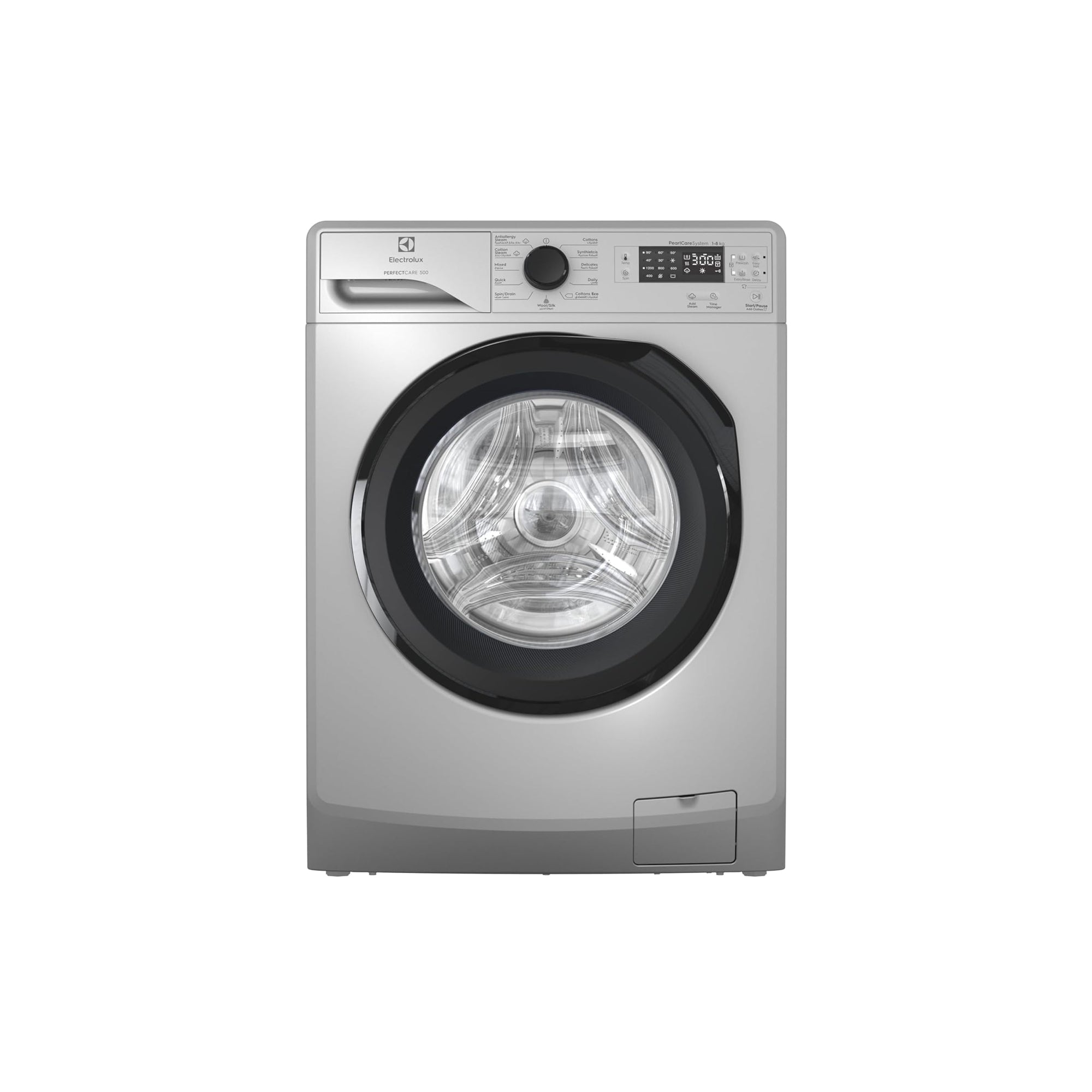 Electrolux 8 kg Front Load Washing Machine – 1200 RPM Inverter Motor SteamCare AutoSense EWF8241SBS