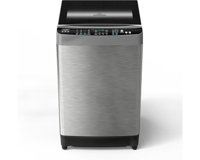 Tornado TWT-TLD17RSS 17kg Top Load Washing Machine, DDM Inverter, Silver
