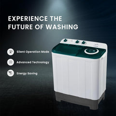 Star Track 7KG Twin Tub Semi-Automatic Washing Machine with Spin Dryer & Lint Filter – SW-700G1TK (WHITE)