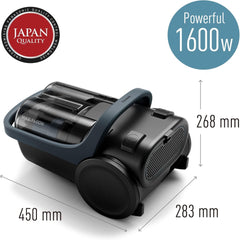Panasonic Bagless Vacuum Cleaner 1600W 2.2L Power AirCyclone 5-Layer Filtration MC-CL601AE47