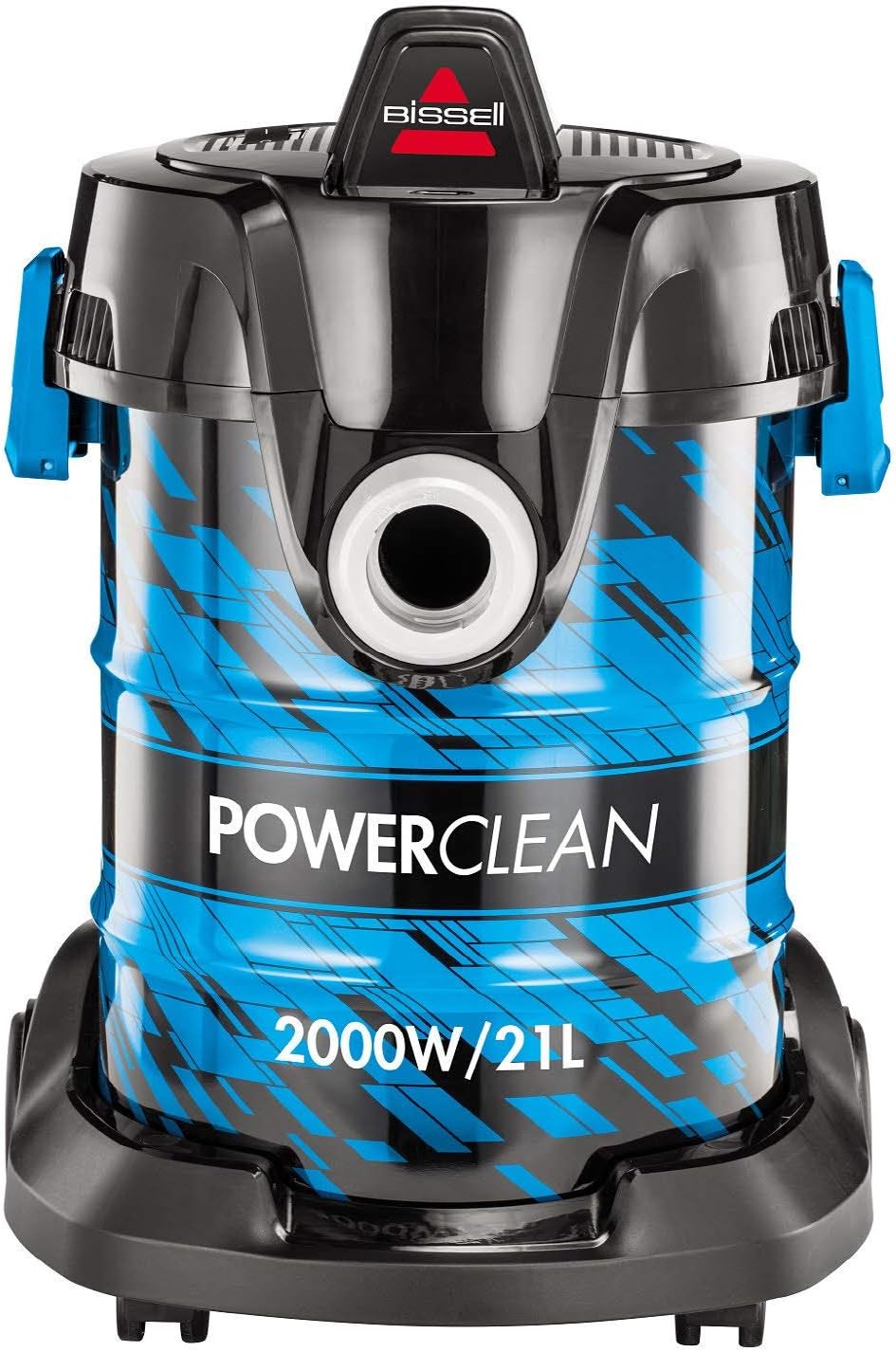 BISSELL | Powerclean Drum Vacuum Cleaner 21L (2027E) Blue-2 years manufacturing warranty