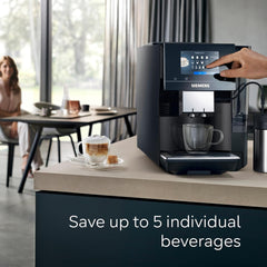Siemens EQ700 Fully Automatic Espresso Machine 35 Coffee Specialties Cold Brew Slow Brew Home Connect TP713GB9
