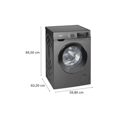 Siemens Front Load Washing Machine 9 kg – iQdrive Motor 1400 RPM & Multiple Wash Programs WG44A1ZRGC