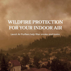 LEVOIT Air Purifiers for Large Home Bedroom 83m², CADR 400m³/h, Alexa Enabled, HEPA Filter with PM2.5 Intelligent Air Quality Sensor, Removes 99.97% Pollen Allergy Dust Smoke Pet, Auto Mode, White