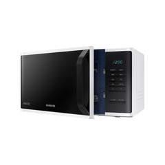Samsung 23 Liter Solo Microwave Oven – 800W Quick Defrost Ceramic Inside Auto Cook MS23K3513AW