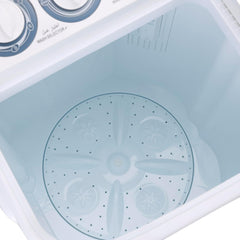 Geepas Twin Tub Washing Machine 7.2KG – Semi Automatic Ripple Pulsator Spin Dry GSWM6468