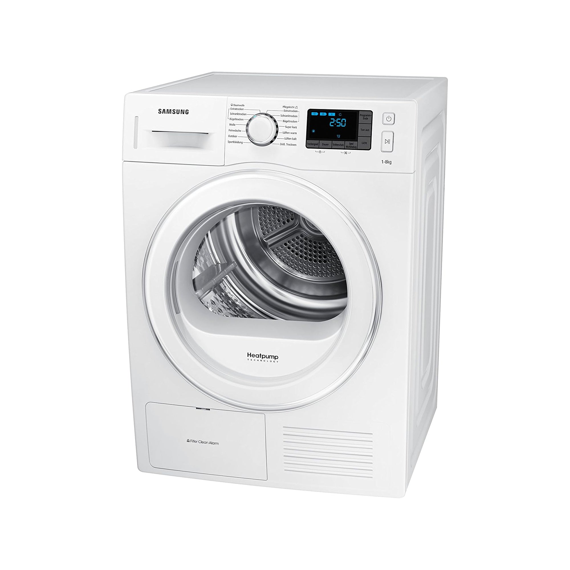 Samsung 8kg Heat Pump Tumble Dryer DV80 Sensor Dry Energy Efficient EU Version
