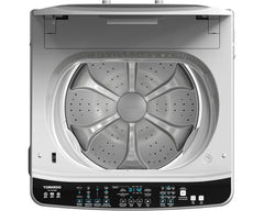 Tornado TWT-TLD17RSS 17kg Top Load Washing Machine, DDM Inverter, Silver