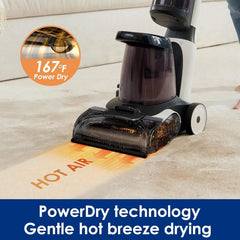 Tineco Carpet One Smart Carpet Cleaner, Upholstery Spot Cleaner, Carpet Shampooer Heated Wash, Power Dry, Voice Prompts & App Connectivity, Odor-Eliminating Cleaning Formula (GCC Version)