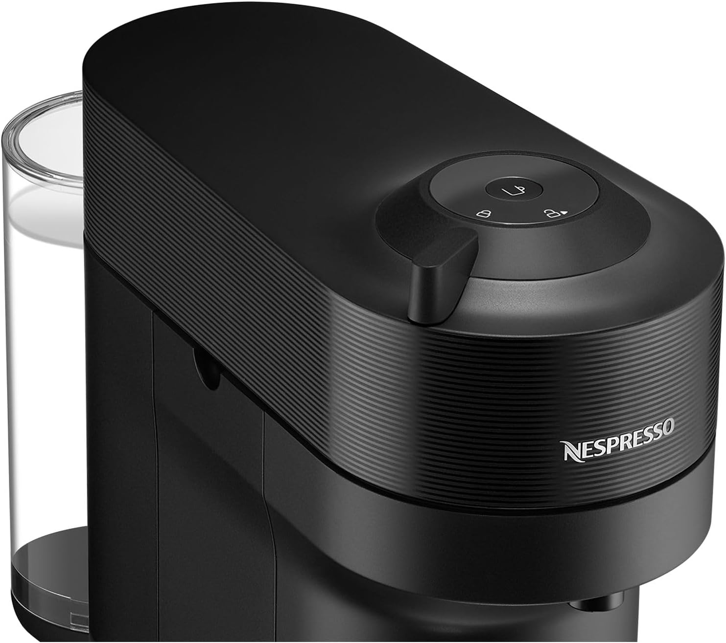 Nespresso Vertuo Pop Coffee Machine by Nespresso - Liquorice Black Design, Smart Brewing Technology, UAE Version