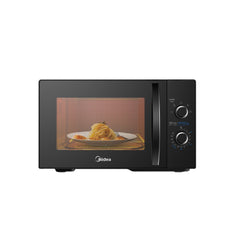 Midea 25 Liter Solo Microwave Oven – 800W 5 Power Levels Defrost Function Child Lock MM8P022KG-BK