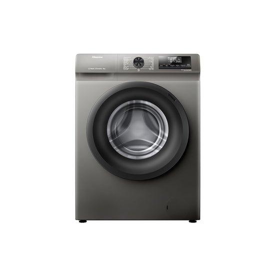 Hisense Front Load Washing Machine 8 kg – Inverter Motor 1200 RPM & 15 Wash Programs WFQP8012T