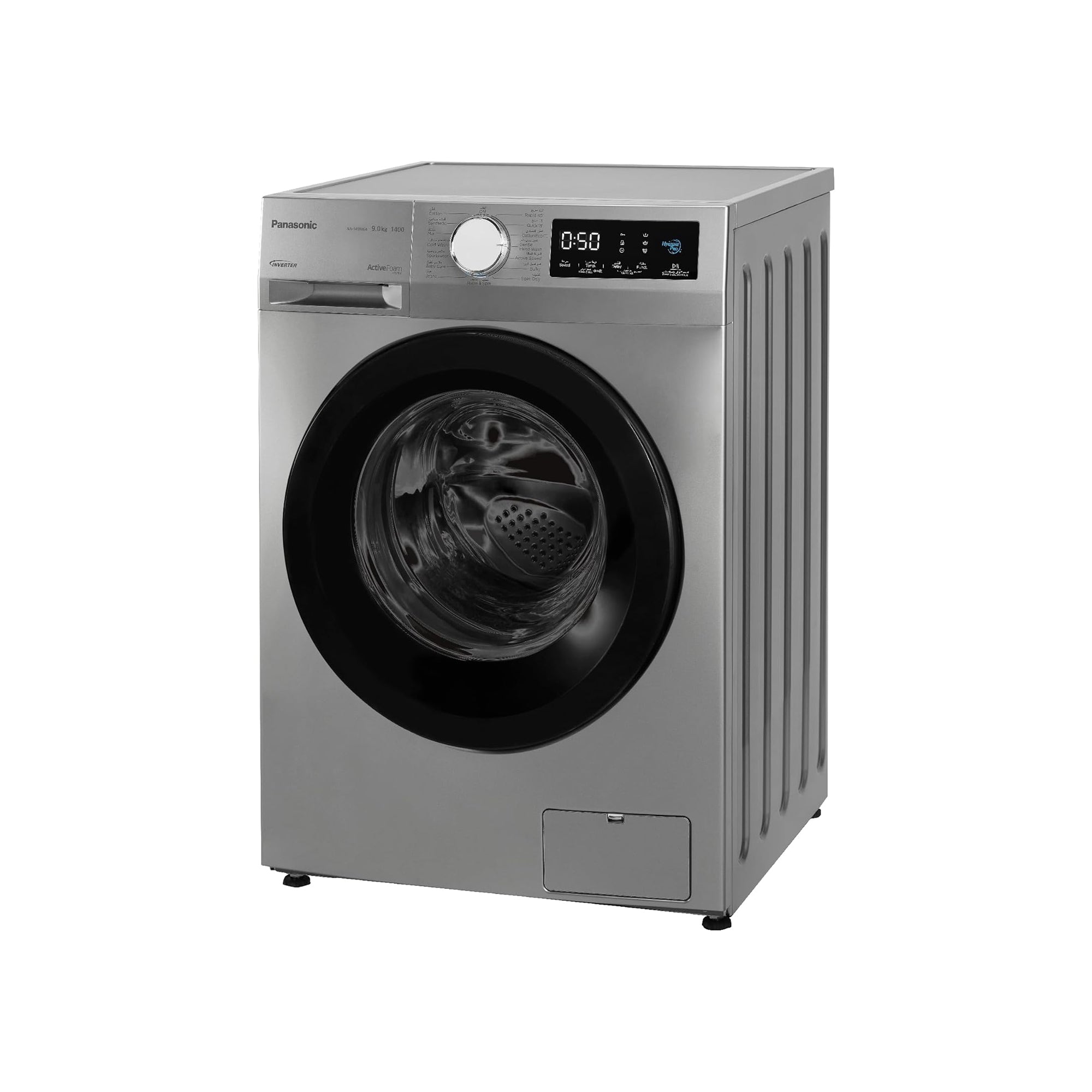 Panasonic 9kg Front Load Washing Machine – 1400 RPM  Inverter Motor Abaya Wash ActiveFoam NA-149MG4L