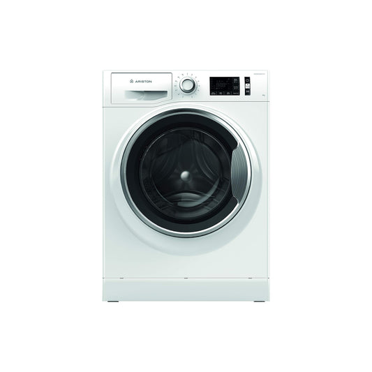 Ariston Front Load Washing Machine 9kg 1400RPM Inverter 16 Programs NLM11946WCA GCC White