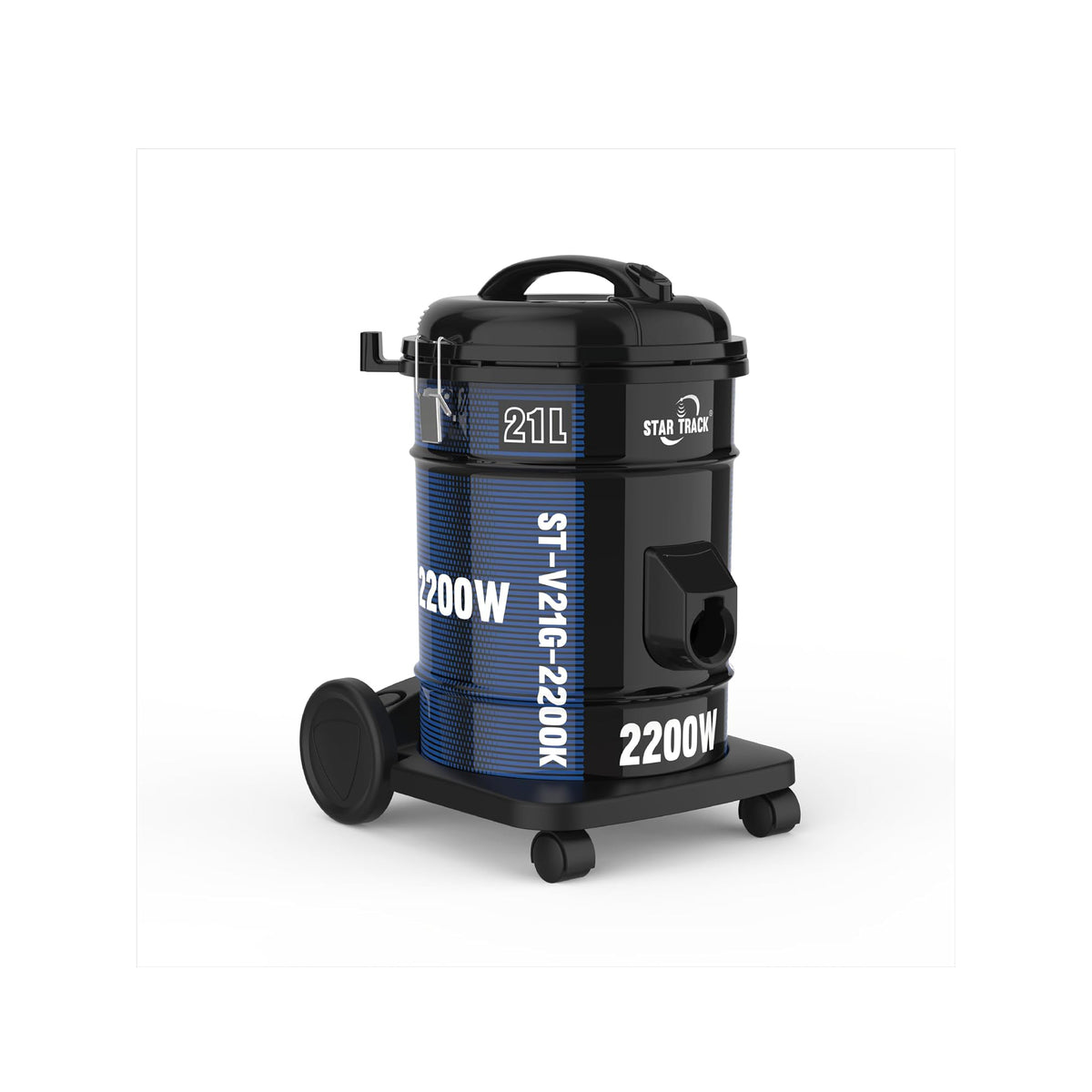 Star Track Vacuum Cleaner 21L 2200W Telescopic Tube 7m Cable ST-V21G-2200K